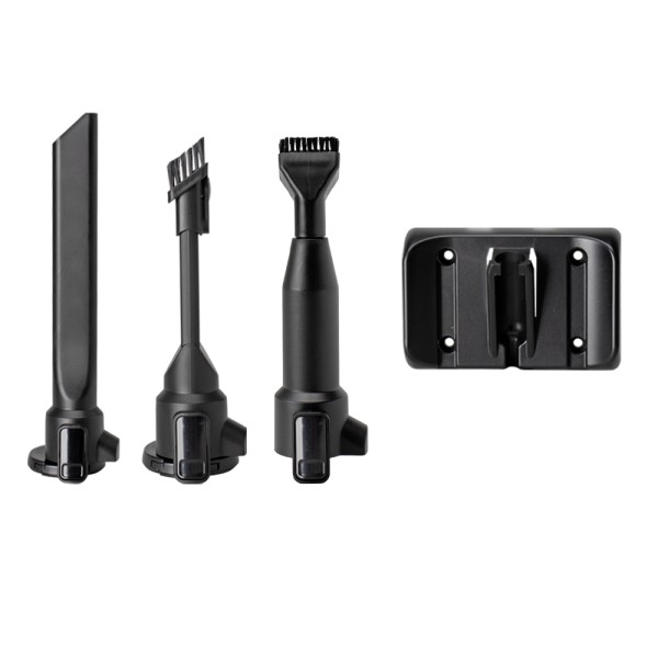 Brush attachments and wall mount