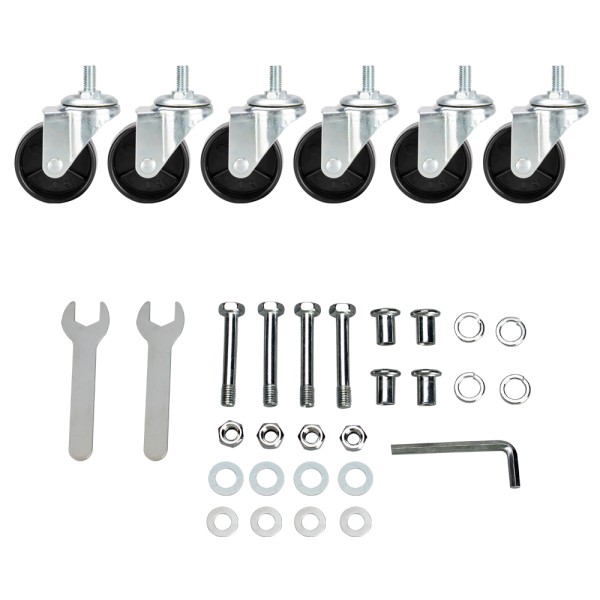 Zakretna Kolesa 6 Set(Br.4) + Materijal za Montažu